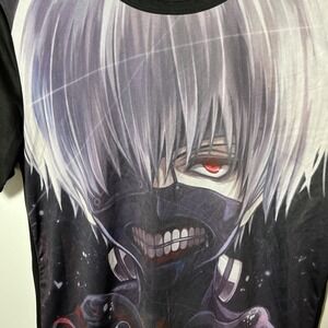 Tokyo Ghoul Print‎ Milk Silk Fabric T-Shirt